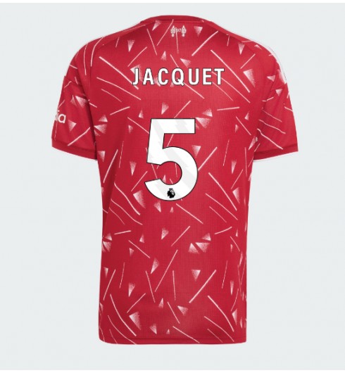 Liverpool Jeremy Jacquet #5 Kotipaita 2026-27 Lyhythihainen Liverpool Jeremy Jacquet #5 Kotipaita 2026-27 Lyhythihainen